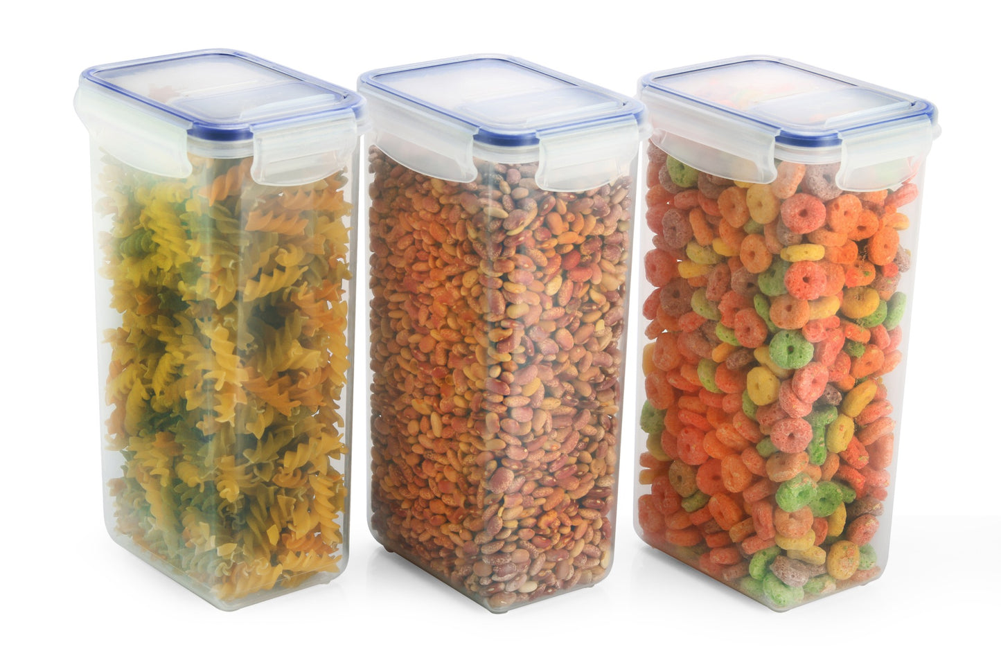 Cereal and Grain 3 Dispenser Container Set