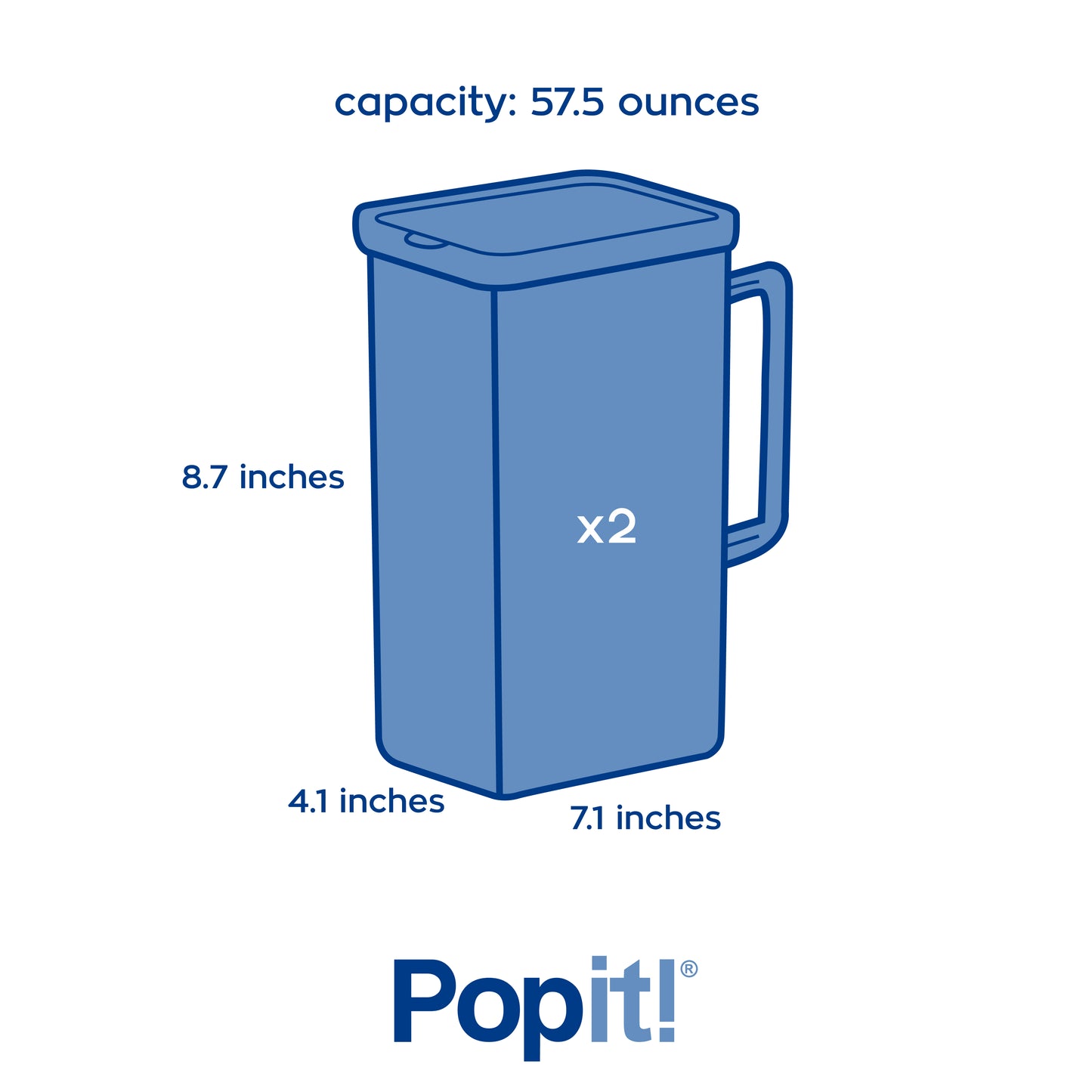 Popit! Pitcher Set (2 Pack)