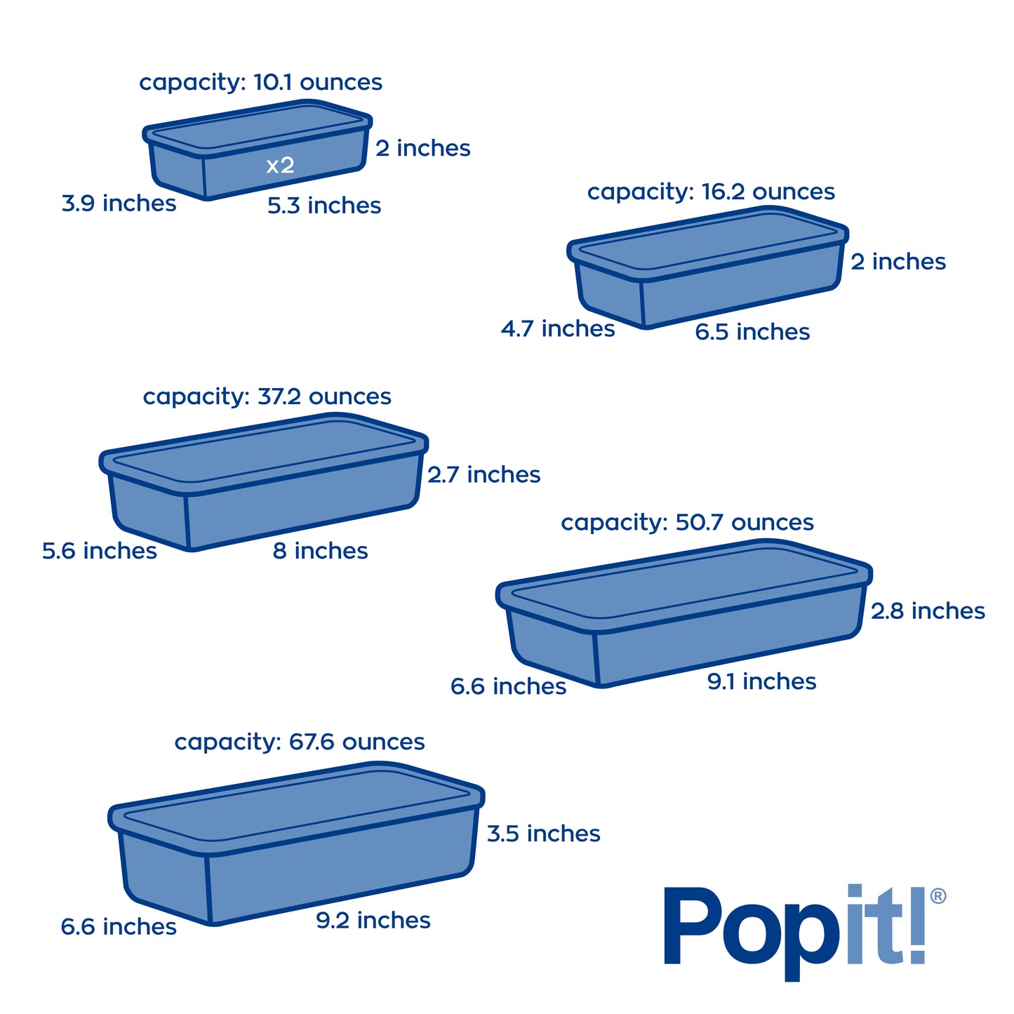 Stackit Set (6 Pack)