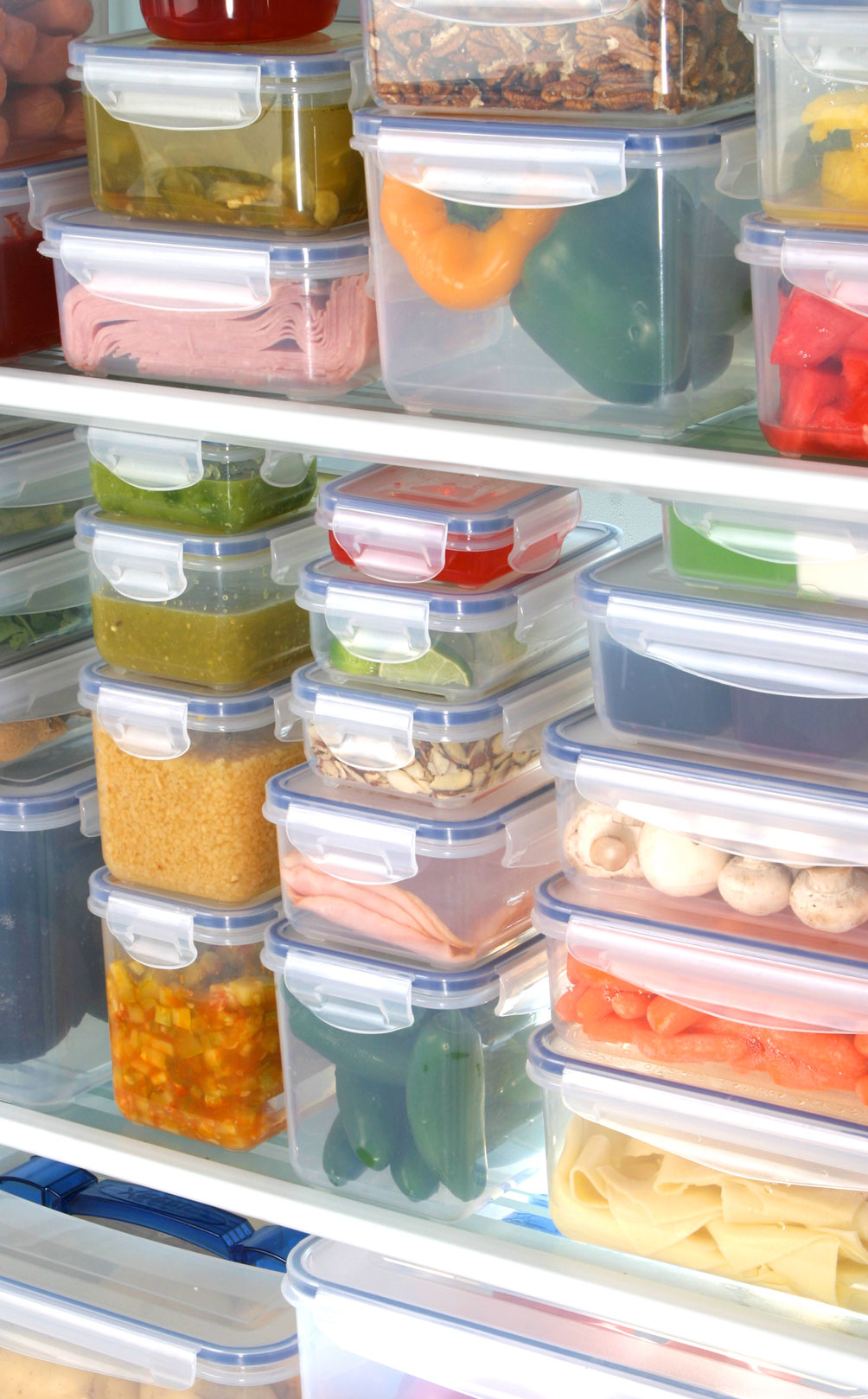 Rectangular Food Container Meal Prep Set 2 x 2.9 cup + 2 x 2 cup  Containers